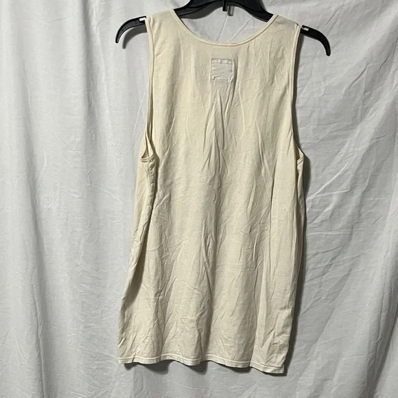 O'Neill Cream Pabst Blue Ribbon Graphic Tank Top - Picture 6 of 6